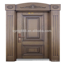 porte principale indienne conçoit la porte en acier avec la serrure d&#39;empreinte digitale